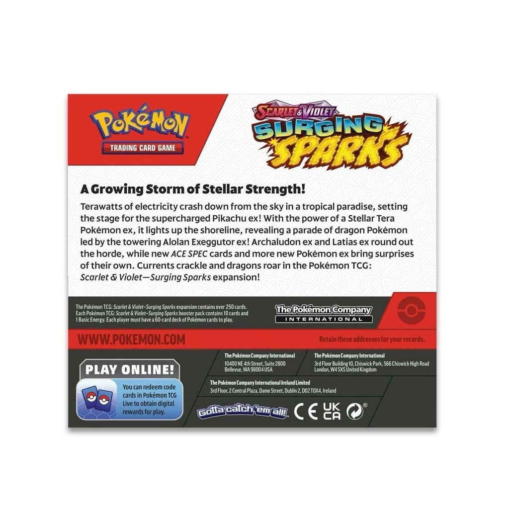 Pokemon TCG: Surging Sparks – Booster Box