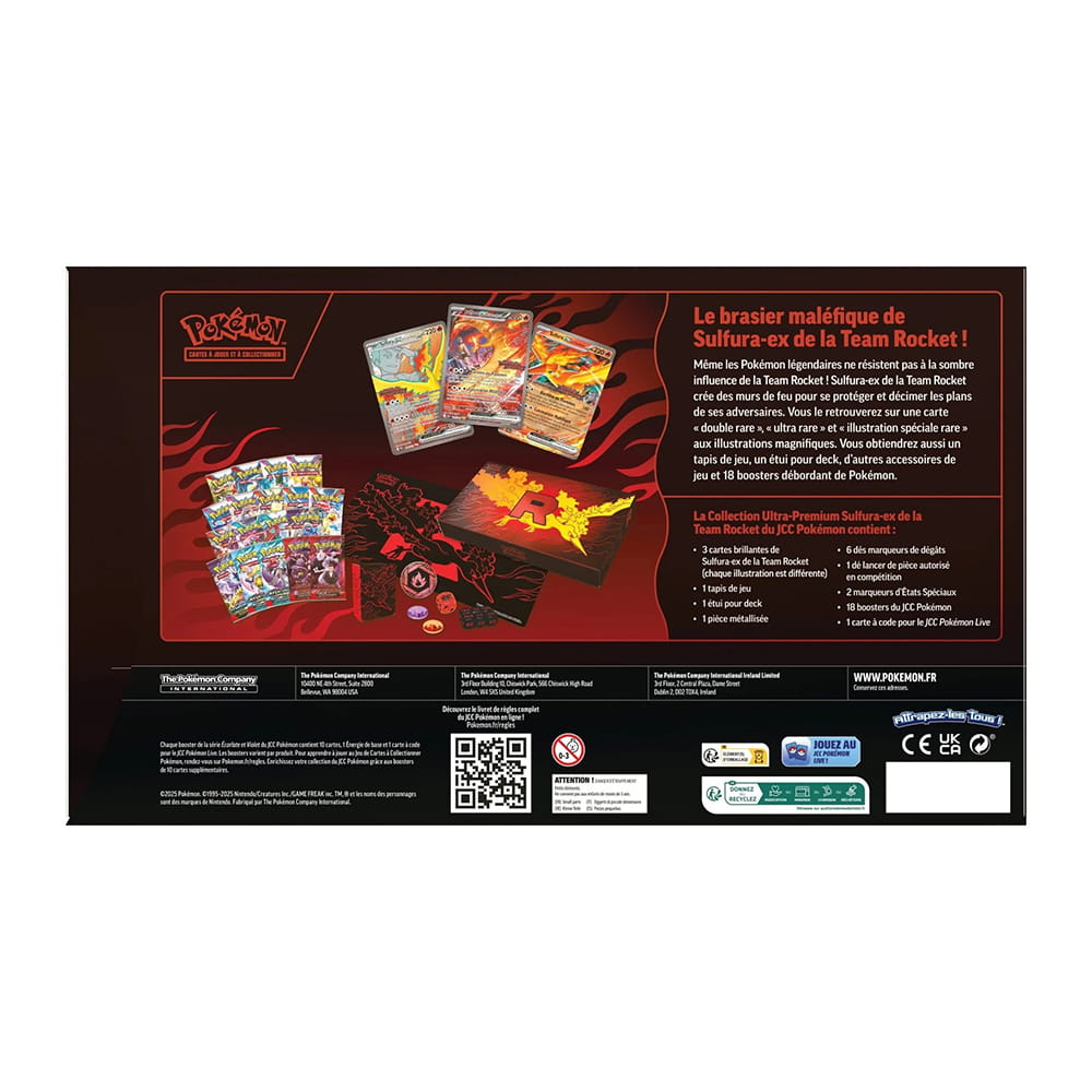 Pokemon TCG: Team Rocket's Molters EX UPC