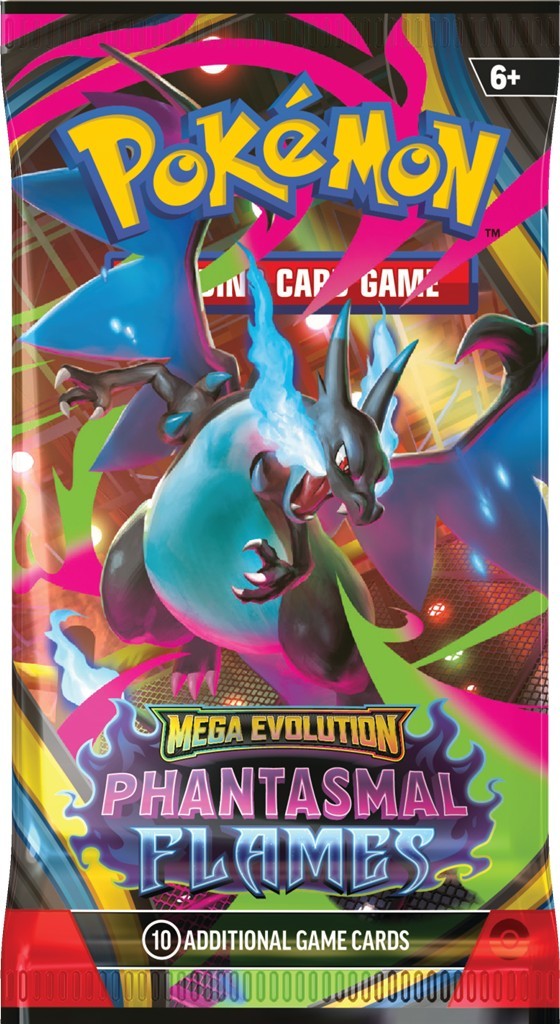 Pokémon TCG: Mega Evolution - Phantasmal Flames - 3-Pack Blister - Weavile/Sneasel
