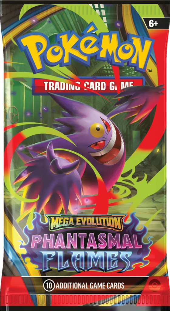 Pokémon TCG: Mega Evolution - Phantasmal Flames - 3-Pack Blister - Weavile/Sneasel
